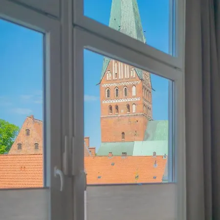 Stadtblick Lüneburg Esterno foto